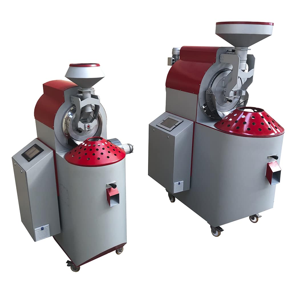 Coffee roaster models from the INNOENVAS Inno-shop line
